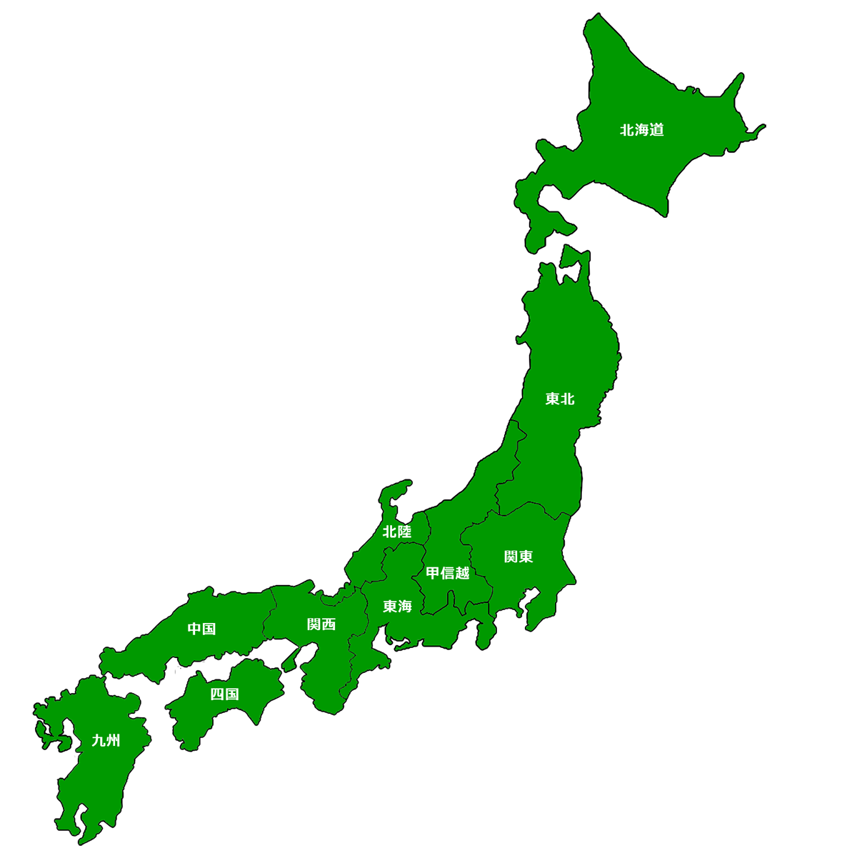 日本地図